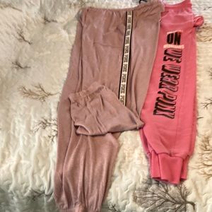 VS Pink and Mean Girls lounge pants
